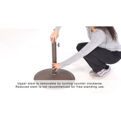 17 Stories Tomeika 50 Lb. Cast Iron Free Standing Umbrella Base